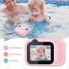 Bestrip Kids Underwater Camera, 1080P HD Waterproof Digital Camera with 2.4" IPS Screen, Birthday Gifts for Boys Girls Children, Toddler Cameras Toys for 3 4 5 6 7 8 9(Pink) view 3