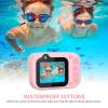 Bestrip Kids Underwater Camera, 1080P HD Waterproof Digital Camera with 2.4" IPS Screen, Birthday Gifts for Boys Girls Children, Toddler Cameras Toys for 3 4 5 6 7 8 9(Pink) view 4