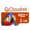 Cloudisk Parrot-Prime Micro SD Card 2GB Flash Memory Card C6 (2 GB) view 1