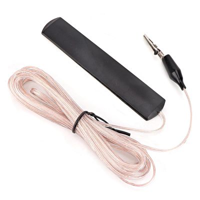 108SE FM Radio Aerial High Sensitivity Home Audio Receiver Wire Antenna Clamp