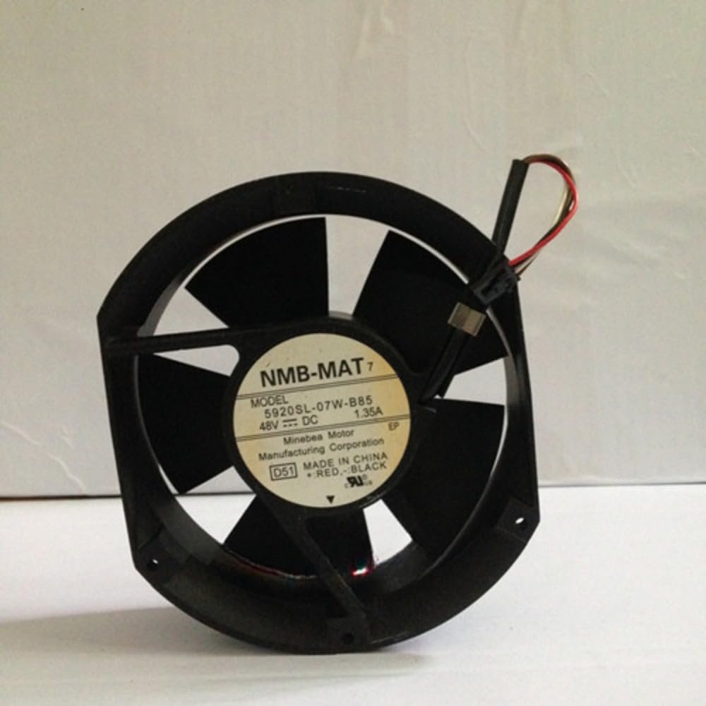 1PC NEW 5920SL-07W-B85 DC48V 1.35A 4wire Server Cooling fan-