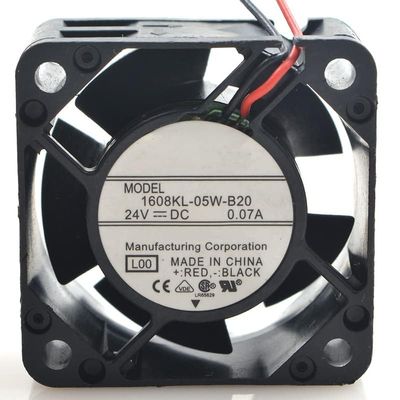 1608KL-05W-B20 DC 24V 0.07A 40X40X20MM 2-Wire Cooling Fan
