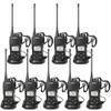 SAMCOM FPCN10A Walkie talkies Long Range, 3000mAh Battery High Power 2 Way Radios Two Way Radios for Adults Rechargeable, Business Programmable Handheld UHF Radios with Dual PTT Group Talk, 9 Packs view 1