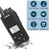 SAMCOM FPCN10A Walkie talkies Long Range, 3000mAh Battery High Power 2 Way Radios Two Way Radios for Adults Rechargeable, Business Programmable Handheld UHF Radios with Dual PTT Group Talk, 9 Packs view 3