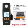 Light Meter, 5PCS Digital Lux Meter GM1020 0200000 Lux Handheld Photometer Light Strength Tester Instrument Illuminance Luminometer view 2