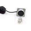 Elecbee WF24 TU/Z Aviation Waterproof Connector Right Angle Male Plug and Female Socket, 19 Pin view 3