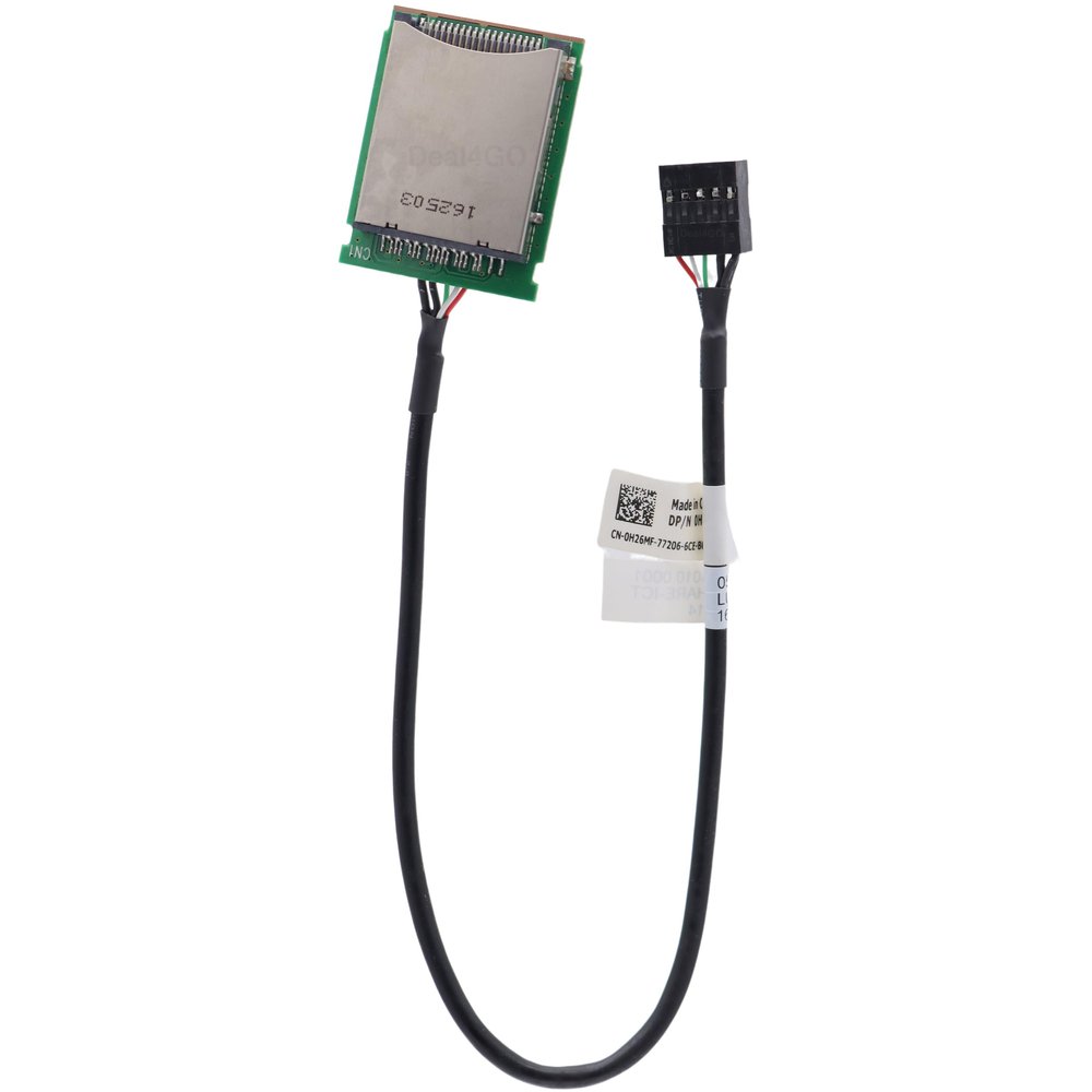 Deal4GO Front Panel SD Card Reader Board H26MF 3P7PT Replacement for Dell Inspiron 3847 560 620 660 660s Vostro 260 270 Tower Desktop