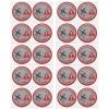 ECSiNG 20pcs GPS Tracking Alarm Sticker 7.5 x 3 cm Warning Sticker Indoor and Outdoor Use Theft Protection Adhesive Sticker (Rectangle) view 1