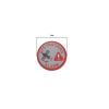 ECSiNG 20pcs GPS Tracking Alarm Sticker 7.5 x 3 cm Warning Sticker Indoor and Outdoor Use Theft Protection Adhesive Sticker (Rectangle) view 4