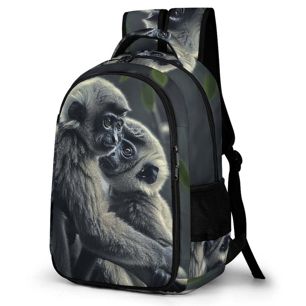 Backpack for Women Men Daypack Gibbons Laptop Backpack Computer Bag Casual Nurse Bag Laptop Bag