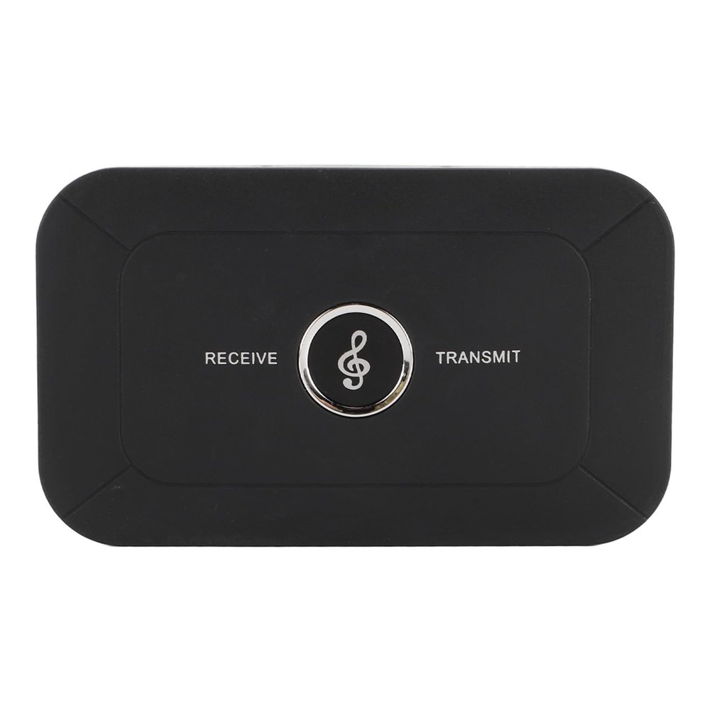 GOWENIC BT 5.0 Transmitter Receiver, 2 in 1 Adapter Support 3.5mm Interface, ANC Noise Reduction and AEC, HiFi Cordless Transmitter Receiver for Phone Tablet