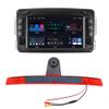 2+32G Car Radio Navigation for Mercedes-Benz Viano W639 - Head Unit with Carplay/Android Auto, 7 inch HD Touchscreen + Car Brake Light Camera with GPS Navigation, Bluetooth, WiFi, SWC, DSP, FM/RDS view 1