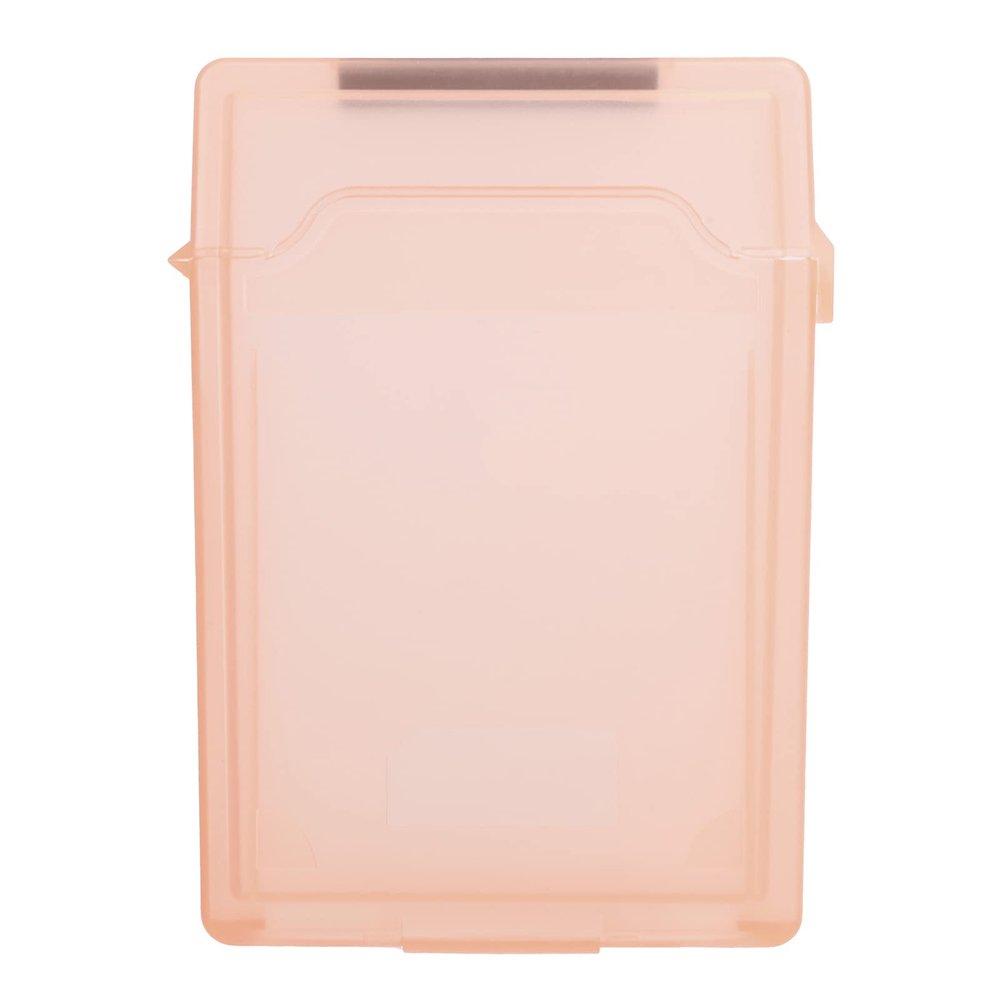 Restokki 2.5in Hard Disk Storage Box ABS Material HDD SSD Dustproof and Antistatic Case (Red)