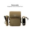 MOXULE Binocular Harness Chest Pack: Bino Case with Rangefinder Pocket view 2