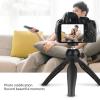 Mini Tripod, Desktop Stand Compact Tripod with 1/4 Screw Extendable Tabletop Tripod Desktop Tripod Legs for Mobile Camera Video (Black) view 3