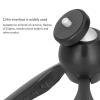 Mini Tripod, Desktop Stand Compact Tripod with 1/4 Screw Extendable Tabletop Tripod Desktop Tripod Legs for Mobile Camera Video (Black) view 4