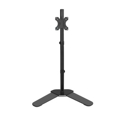LOVULIFE Monitor Stand Computer Monitor Stand 10"-32" Monitor Stand Adjustable Monitor Mounting Bracket Floor-Standing Heightened Monitor Stand, Holds 4.4 to 19.8 Lbs Monitor Arm(B)