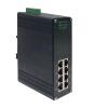 BAISULI Industrial Din Rail Switch Gigabit Ethernet Industrial 8 Port (PoE) Gigabit Ethernet Switch Din Rail Network Switch 10/100/1000Mbps RJ45 IP40 Aluminium Case(PoE Type) view 1