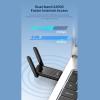 USB Adapter, Adapter for Desktop PC, Dongle,900Mbps Dual Band, Dual High Gain Folding Antenna for 10 11 view 4