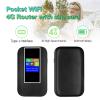 Portable 4G Wi Fi Router, 150Mbps Stable High Speed Mobile Wi Fi Hotspot Device for Travel Office Subway (MF860 EU Version) view 2