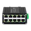 BAISULI Industrial Din Rail Switch Gigabit Ethernet Industrial 8 Ports Ethernet Switch with 2 SFP,8-Port 10/100/1000Mbps RJ45 Switch,DIN Rail Unmanaged/Managed Network Switch(8 PoE 2 RJ45) view 1