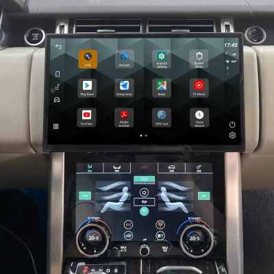 13.3 Inch Qualcomm Android 12 Car Radio for Land Rover Range Rover Vogue L405 2013-2017 Stereo Replacement GPS Navigation Head Unit Multimedia Player IPS Touch Screen (OEM Bosch System,8+128GB)