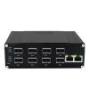 BAISULI Industrial Din Rail Switch Gigabit Ethernet Industrial Unmanaged 10-Port Gigabit Fiber Switch 2 Ports Ethernet Switch with 8 SFP 10/100/1000Mbps Din Mount view 2