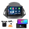 Kunfine Car CarPlay Android Auto Navigation Stereo GPS Radio Reverse Camera Display 9" IPS Touchscreen Headunit Tablet Pad Media Player for Ford Escape Kuga 13-19, if Applicable Quad Core 4G+64G view 1