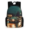 KLWQR Running Car Travel Backpack Lightweight Large Capacity Laptop Backpack Casual Daypack for Men Women view 1