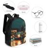 KLWQR Running Car Travel Backpack Lightweight Large Capacity Laptop Backpack Casual Daypack for Men Women view 4