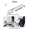 LOVULIFE Monitor Stand Computer Monitor Stand Wall Mount Aluminum Mechanical Spring Arm Monitor Arm Monitor Arm Supports 17 to 27 Inch Screens Monitor Arm(Silver) view 3