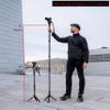 IFOOTAGE Cobra 3 A180T,Camera Monopod with Komodo K5S Video Fluid Head for Professional Photography, Content Creation, Vlogging and Video Production view 4