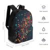 KLWQR Falling Colorful Dots Travel Backpack Lightweight Large Capacity Laptop Backpack Casual Daypack for Men Women view 2
