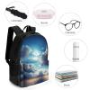 KLWQR Beautiful Travel Backpack Lightweight Large Capacity Laptop Backpack Casual Daypack for Men Women view 4