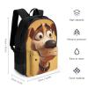 KLWQR Cartoon Dog Travel Backpack Lightweight Large Capacity Laptop Backpack Casual Daypack for Men Women view 2