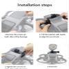 FEICHAO Top Extension Sport Camera Bracket Mounting Fixing Adapter Holder Compatible with Avata Sport Camera view 4