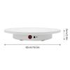 Motorized Rotating Display Stand, 16.5 Inch / 330LBS Large Photography Turntable 360 Degree with Remote Control Electric Turntable for Photography Products Display,Live Video Show (White) view 2