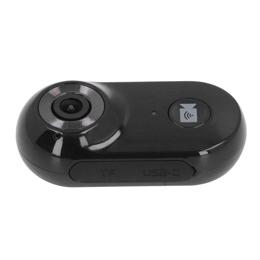 Zopsc Wearable Small Action Camera, 1080P 4K Rechargeable Pet Sports Camera for Outdoor Cycling Travel with 6 Layer Optical Glass Lens, Wide Angle View and Multi Functional Base.