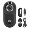 Zopsc Wearable Small Action Camera, 1080P 4K Rechargeable Pet Sports Camera for Outdoor Cycling Travel with 6 Layer Optical Glass Lens, Wide Angle View and Multi Functional Base. view 2
