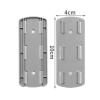 Desktop Socket Fixer Wall Socket Cable Management Wall Mounted Self Adhesive No Hole Power Strip Fixation Holder view 3