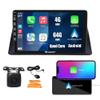 Kunfine CarPlay Android Auto Navigation Stereo GPS Radio Reverse Camera Display 10" IPS Touchscreen Headunit Tablet Pad Media Player for Honda Accord 08-12, if Applicable Quad Core 4G+64G view 1