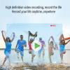 4K Underwater Cameras, HD Dual 48MP Autofocus Dual Screen Underwater Selfie Camera, 11FT Outdoor Sports Camera, Diving Diving Camera. (Blue) view 2