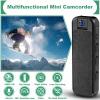 HKFUG Mini Body Camera HD 1080P Portable Video Recorder with 180 Rotatable Lens Wearable Camcorder with Night Vision Police Body cam for Sport/Delivery/Travel/Law Enforcement view 3
