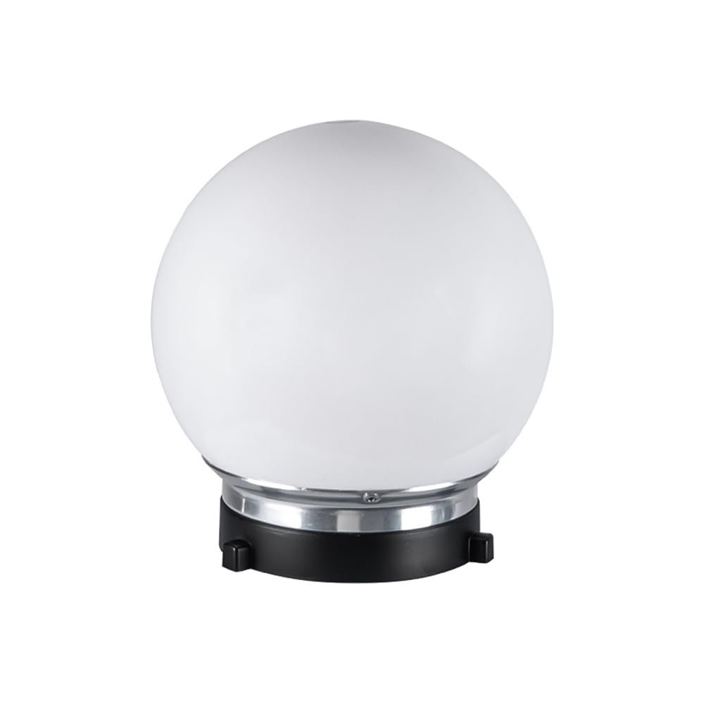 Camnoon 15cm/ 6in Soft Light Ball for Photography Translucent Diffuser Ball Flash Light Ball Diffuser Dome with Bowens Mount for Advertising Art Portrait Photography Accessories