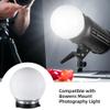 Camnoon 15cm/ 6in Soft Light Ball for Photography Translucent Diffuser Ball Flash Light Ball Diffuser Dome with Bowens Mount for Advertising Art Portrait Photography Accessories view 4