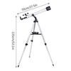 DCYEQRQ Astronomical Refracting Telescope Tripod Lunar Telescope Child Portable Easy to Use Light Portable Telescope view 4