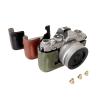 Andoer Portable Camera Protective Case Retro Style Camera Case Holder Carry Bag Bottom Opening Design with Shoulder Strap Replacement for Nikon Z fc Camera view 3