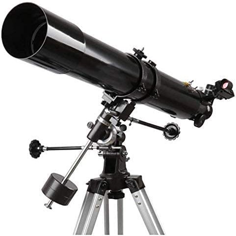 DCYEQRQ Astronomical Telescope for Observation80mm Caliber 900mm Focal Length Refracting Telescope for Kids Beginners,Travel Telescope with Carry Bag and Adjustable Tripod (Package 3 A) (P