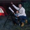 DCYEQRQ Telescope Adult Telescope 500x80mm with Tripod Backpack,Telescope for s Beginners, with 10mm,23mm Eyepiece 90 Degree Erect Mirror view 3