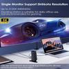 WAVLINK Universal Laptop Docking Station - Dual Monitor Support for Windows and Mac, 5K/Dual 4K@60Hz (2 HDMI, 2 DP, 3 USB, 2 USB-C, Ethernet, Audio&Mic) view 3
